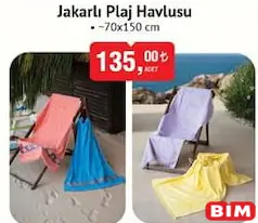 JAKARLI PLAJ HAVLUSU 70X150 CM